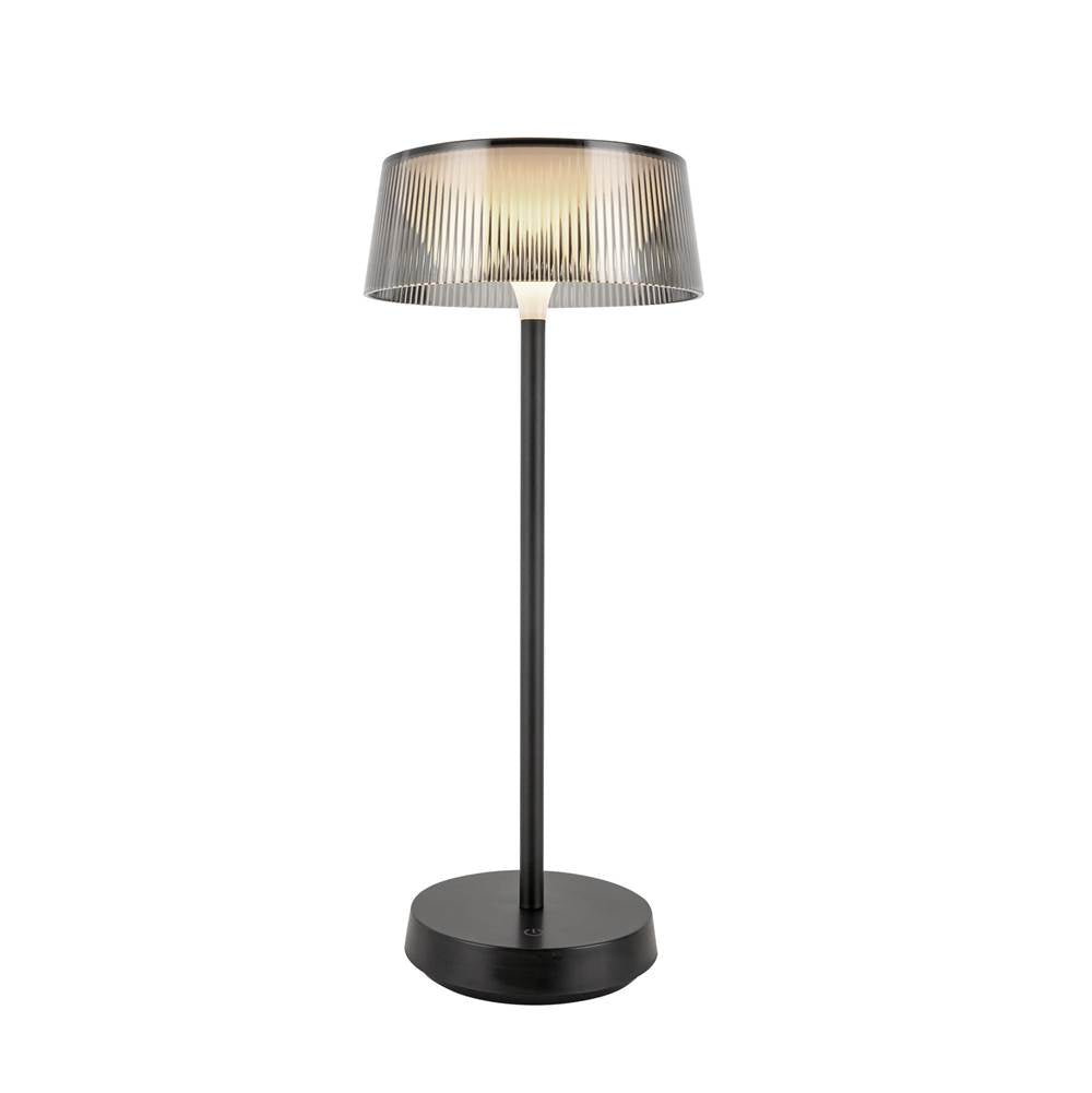 Kuzco TL62114-BK Black Tindra 6-in Black Led Table Lamp Image 1