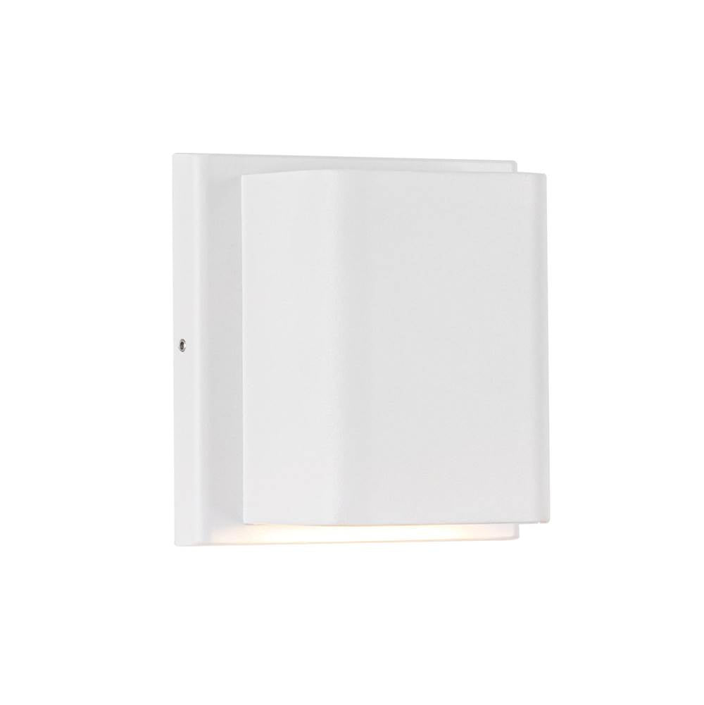Kuzco Tolan 4-in Black Led All Terior Wall