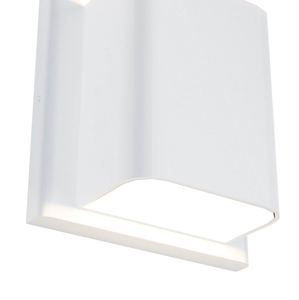Kuzco AT48403-WH-UNV-3CCT White Tolan 4-in White Led All Terior Wall Image 2