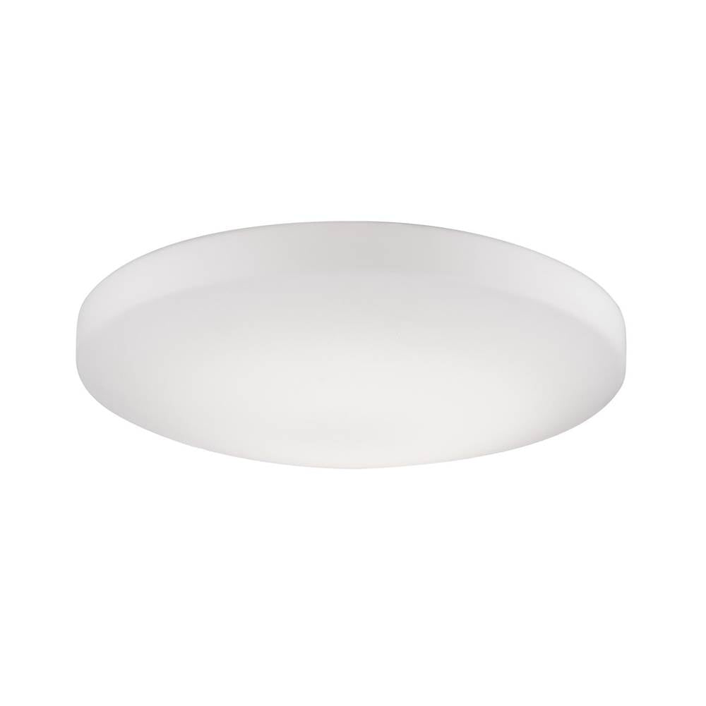 Kuzco Trafalgar 15-in White Led Flush Mount
