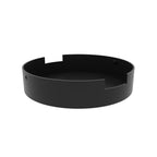 Kuzco Trilo Track Trilo Track 4-in Black Trilo Track Canopy And Driver Cover