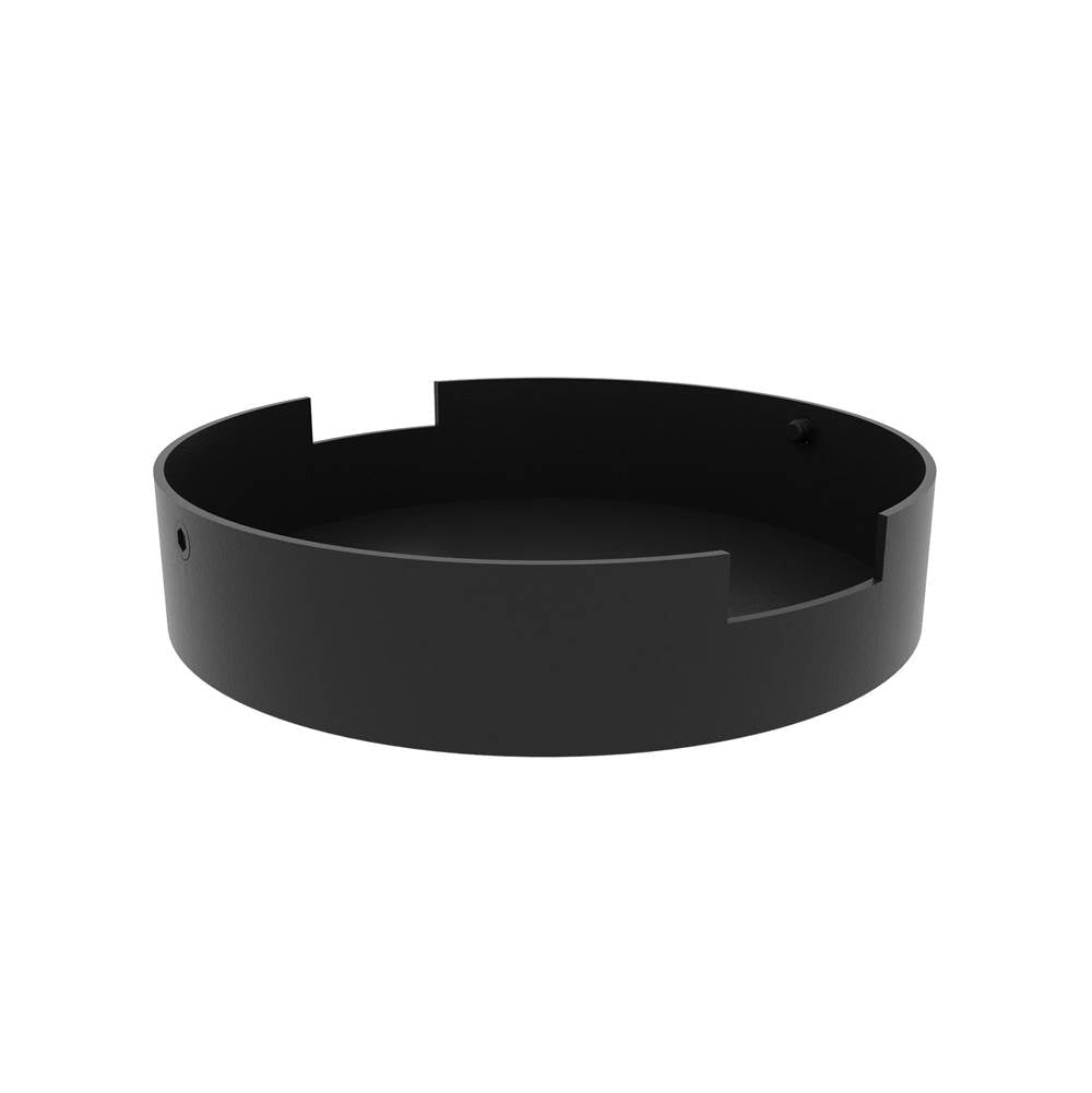 Kuzco Trilo Track Trilo Track 4-in Black Trilo Track Canopy And Driver Cover