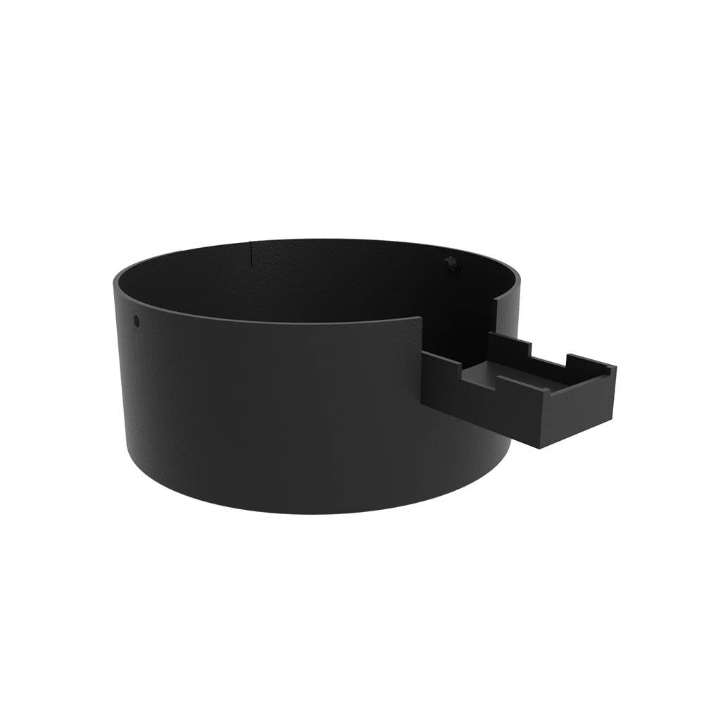 Kuzco Trilo Track Trilo Track 4-in Black Trilo Track Canopy And Driver Cover
