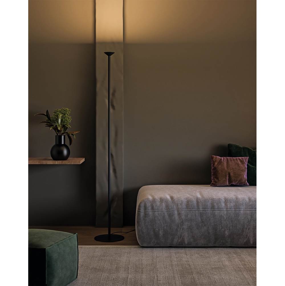 Kuzco FL12168-BK Black Valor 78-in Black Led Floor Lamp Image 2