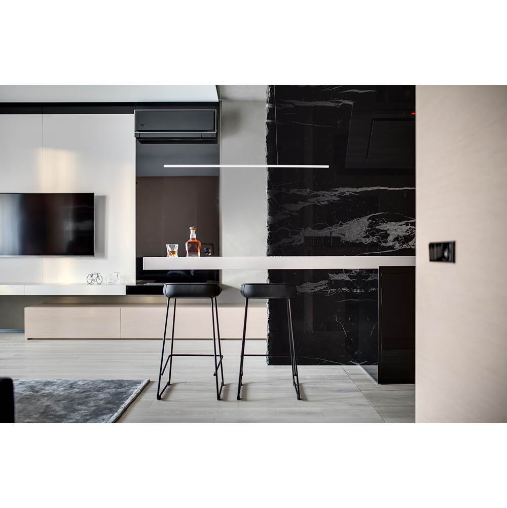 Kuzco LP18248-WH-UNV White Vega Minor 48-in White Led Linear Pendant Image 2