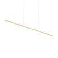 Kuzco Vega Minor Vega Minor 60-in Brushed Gold Led Linear Pendant