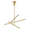 Kuzco Vega 56-in Brushed Gold Led Chandeliers