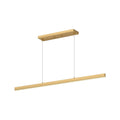Kuzco LP10345-BG Brushed Gold Vega 45-in Brushed Gold Led Linear Pendant Image 1