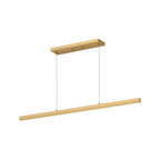 Kuzco LP10345-BG Brushed Gold Vega 45-in Brushed Gold Led Linear Pendant Image 1
