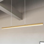 Kuzco Vega 45-in Brushed Gold Led Linear Pendant