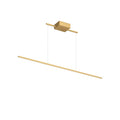 Kuzco LP18248-BG-UNV Brushed Gold Vega Minor 48-in Brushed Gold Led Linear Pendant Image 1