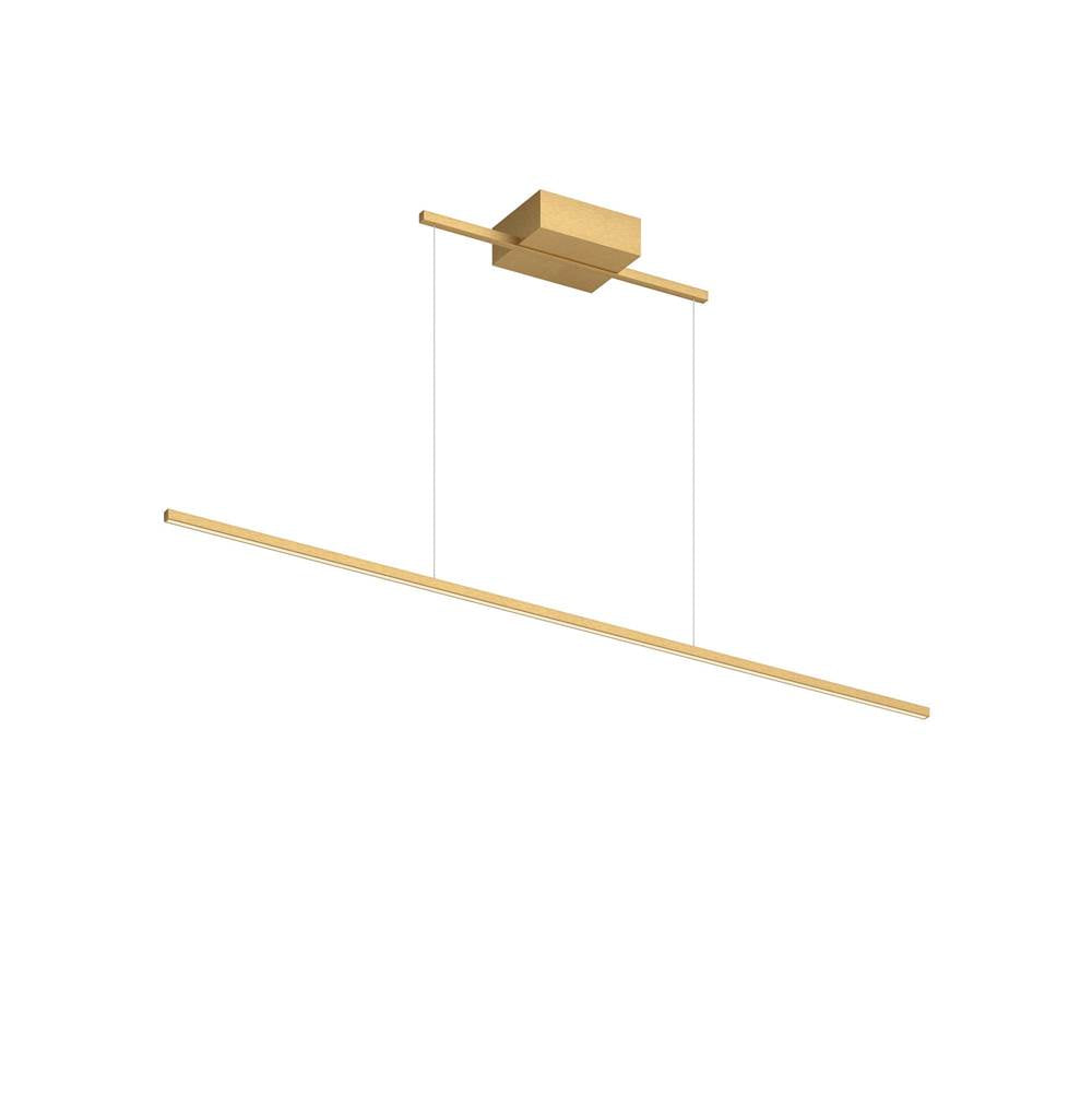 Kuzco LP18248-BG-UNV Brushed Gold Vega Minor 48-in Brushed Gold Led Linear Pendant Image 1