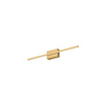 Kuzco VL18224-BG Brushed Gold Vega Minor 24-in Brushed Gold Led Vanity Image 1