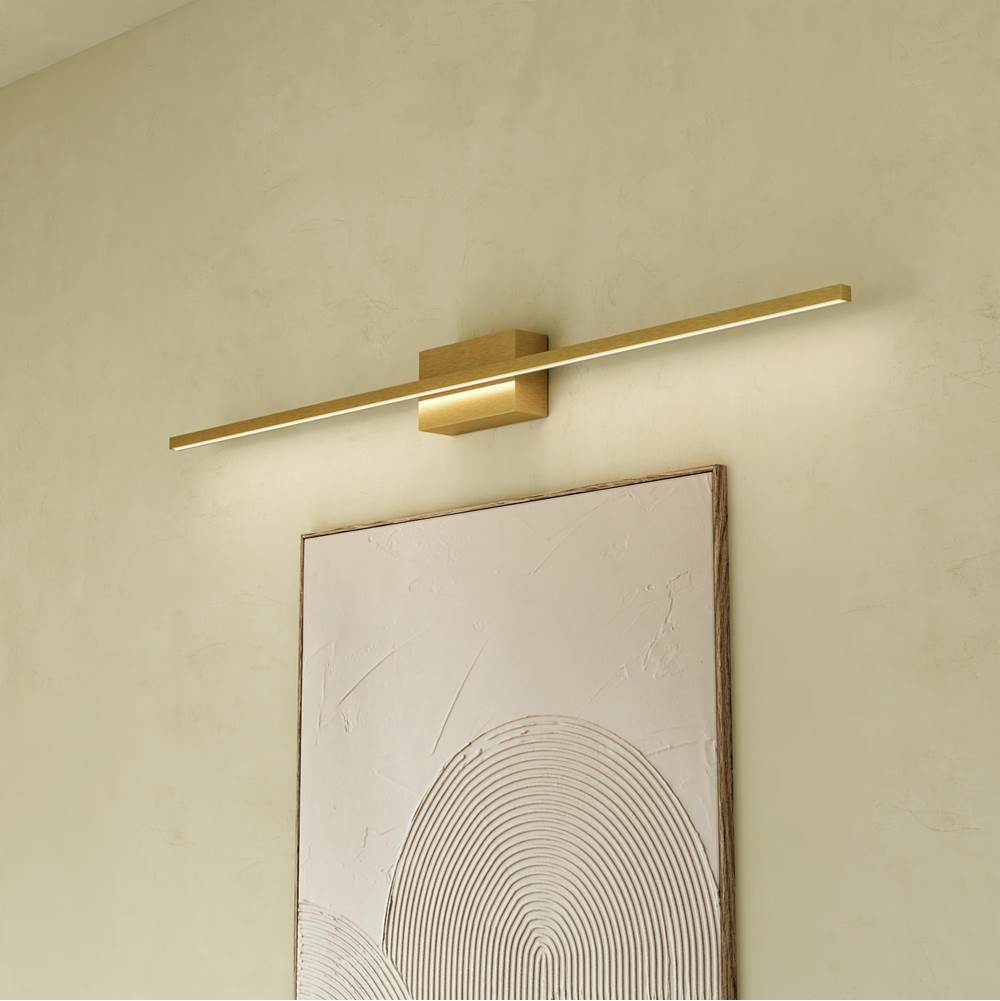 Kuzco VL18236-BG Brushed Gold Vega Minor 36-in Brushed Gold Led Vanity Image 2