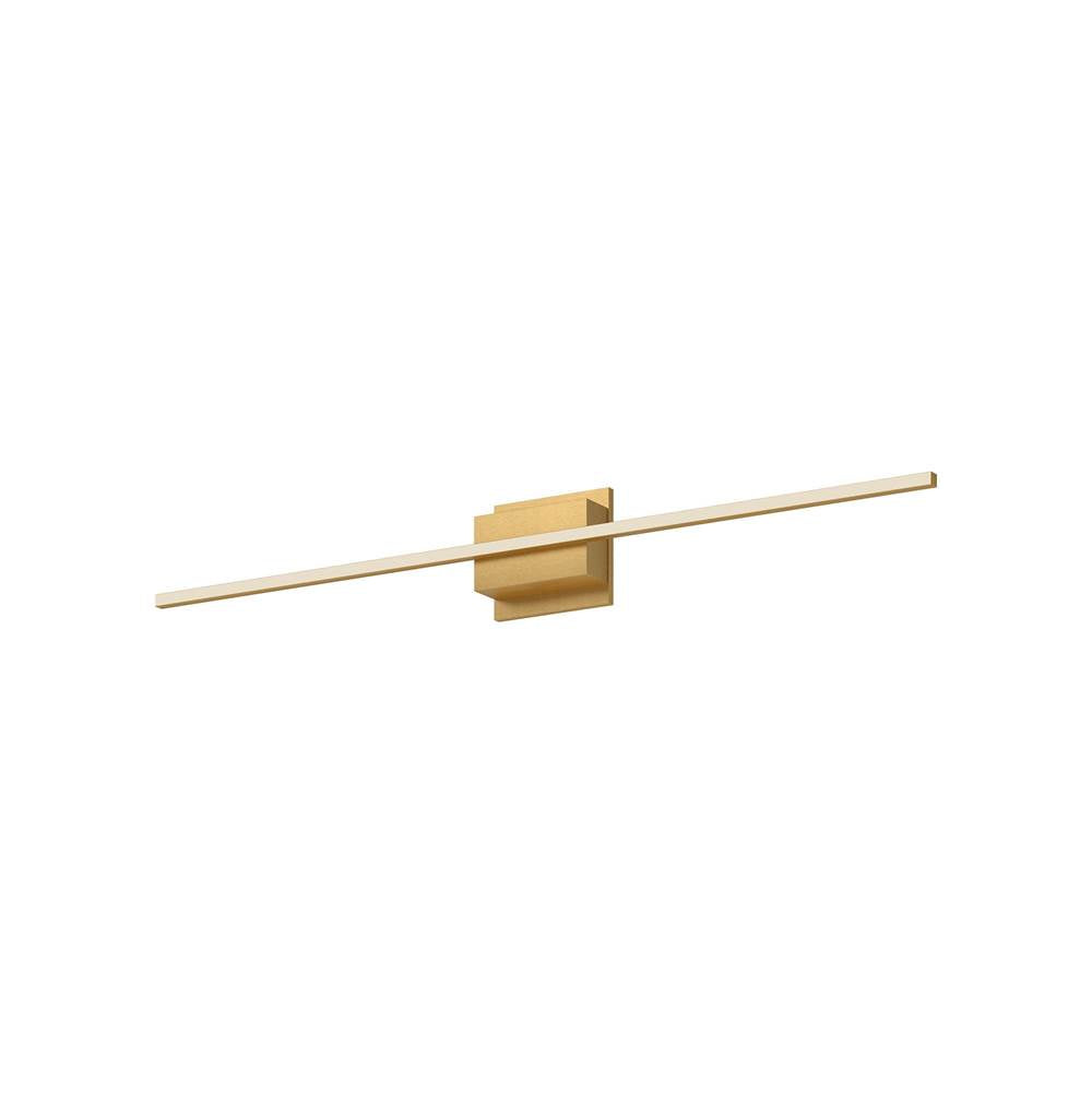 Kuzco Vega Minor Vega Minor 36-in Brushed Gold Led Wall Sconce