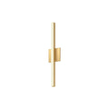 Kuzco Vega 24-in Brushed Gold Led Wall Sconce
