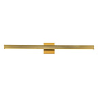 Kuzco Vera 38-in Brushed Gold Led Vanity
