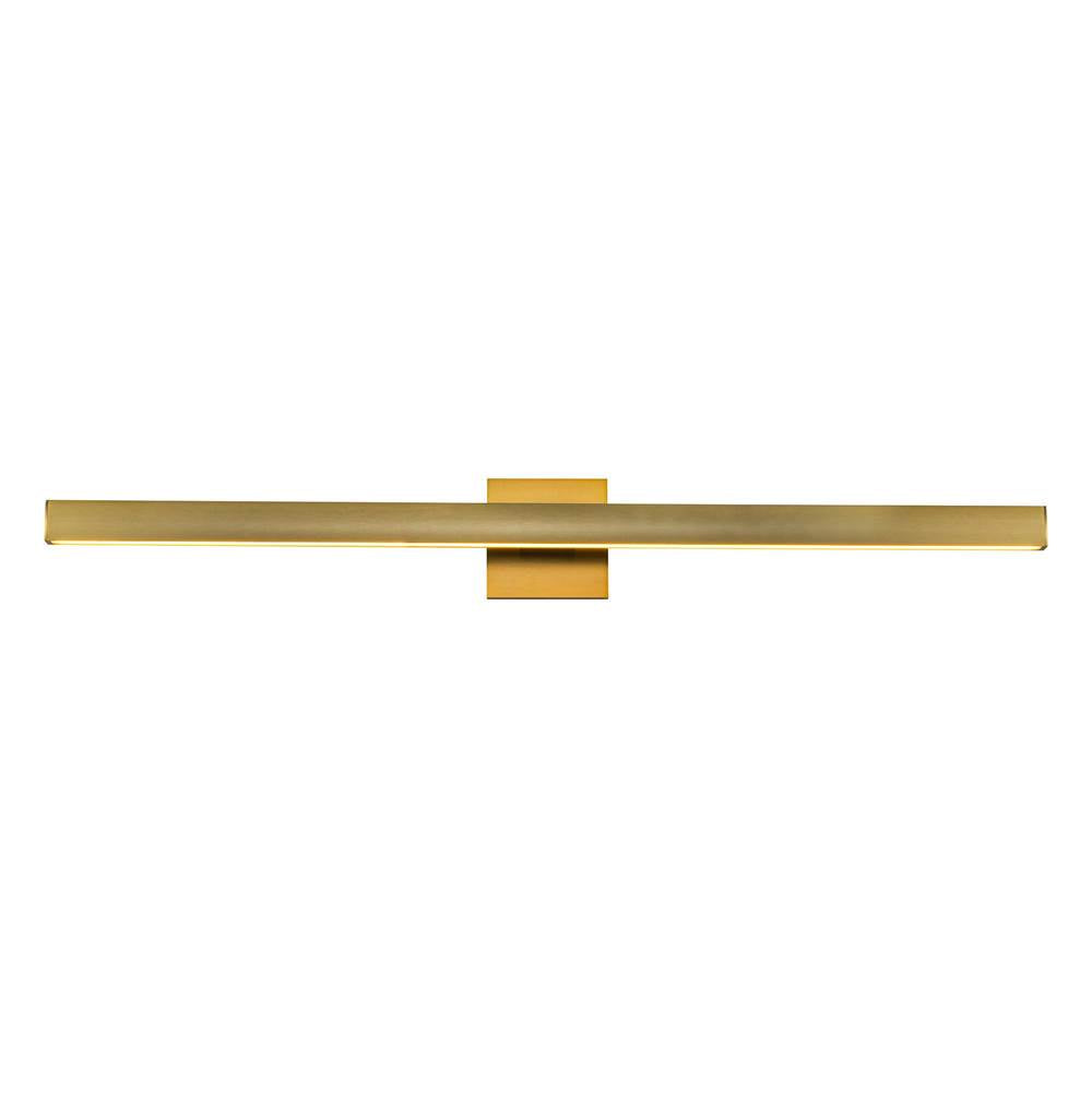 Kuzco Vera 38-in Brushed Gold Led Vanity