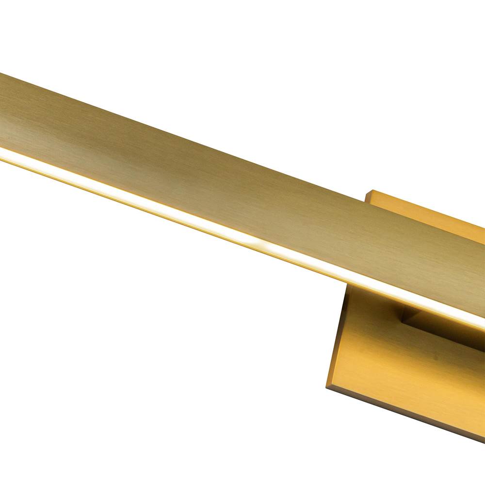 Kuzco VL20338-BG Brushed Gold Vera 38-in Brushed Gold Led Vanity Image 2