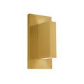 Kuzco Vista 9-in Brushed Gold Led Wall Sconce