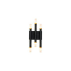 Kuzco Draven 7-in Black Led Wall Sconce