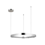 Kuzco PD78019-PN-UNV Polished Nickel Yukon 19-in Polished Nickel Led Pendant Image 4