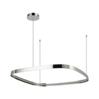 Kuzco PD78031-PN Polished Nickel Yukon 31-in Polished Nickel Led Pendant Image 3