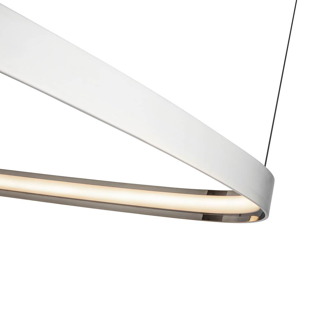 Kuzco PD78031-PN Polished Nickel Yukon 31-in Polished Nickel Led Pendant Image 2