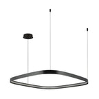Kuzco Yukon 31-in Polished Nickel Led Pendant