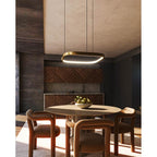 Kuzco PD78031-VB Vintage Brass Yukon 31-in Vintage Brass Led Pendant Image 2