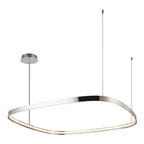 Kuzco PD78040-PN Polished Nickel Yukon 40-in Polished Nickel Led Pendant Image 4