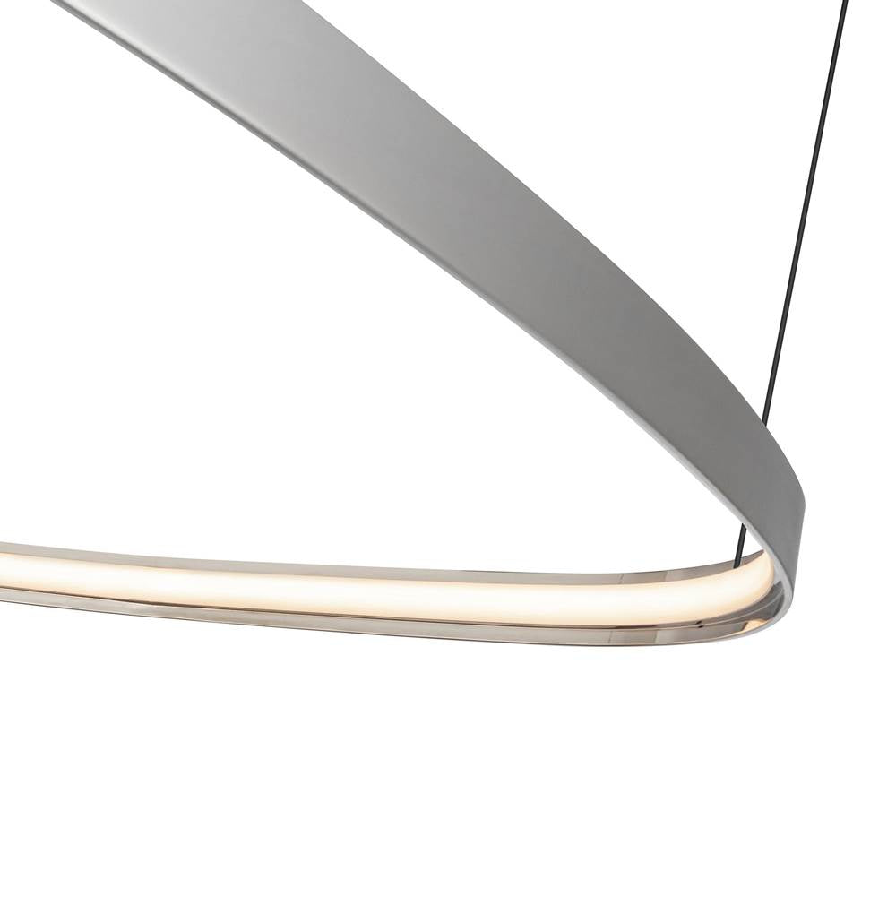 Kuzco PD78040-PN Polished Nickel Yukon 40-in Polished Nickel Led Pendant Image 2