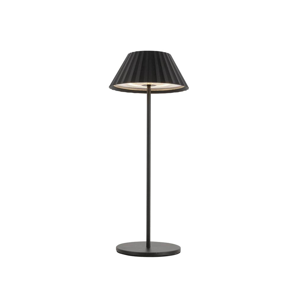 Kuzco TL67914-BK Black Zola 6-in Black Led Table Lamp Image 1