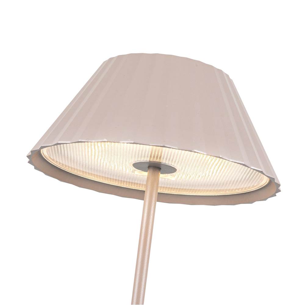 Kuzco TL67914-MN Moonstone Gray Zola 6-in Moonstone Gray Led Table Lamp Image 2