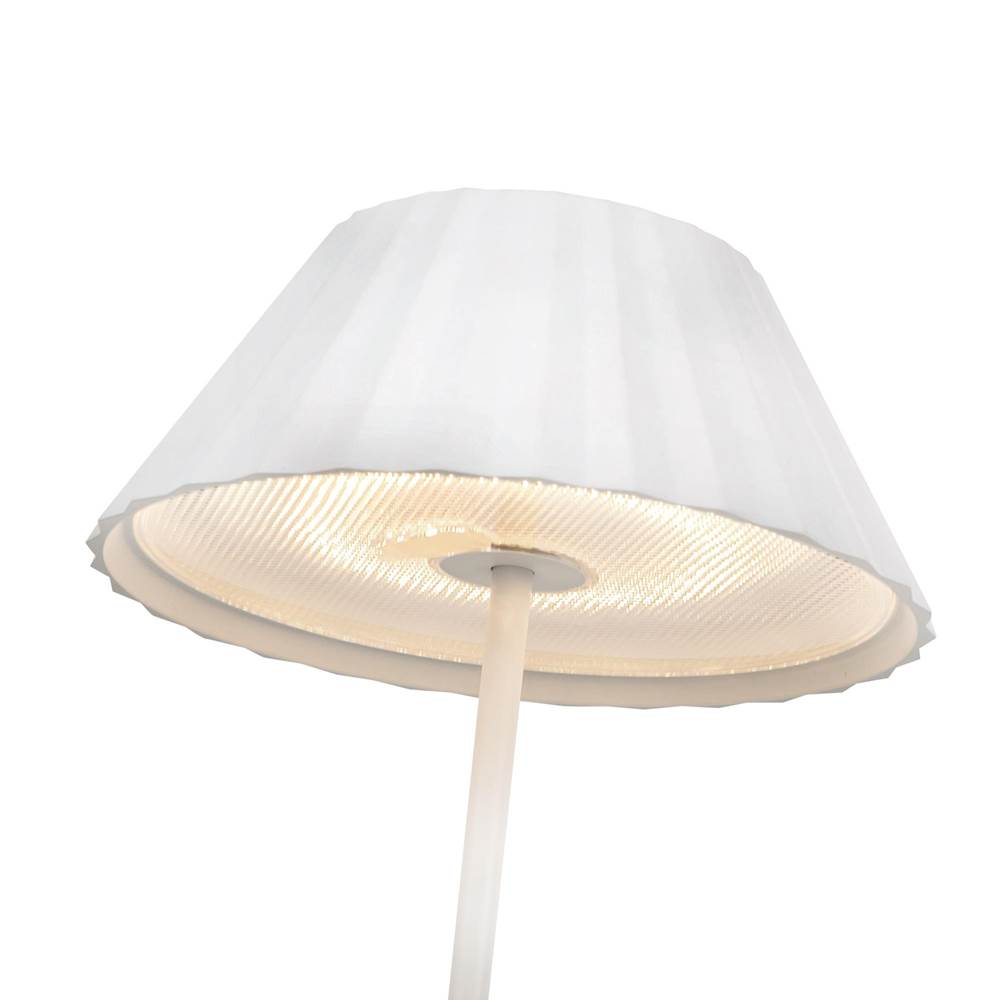 Kuzco TL67914-WH White Zola 6-in White Led Table Lamp Image 3