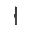 Kuzco Vesta 28-in Black Led All Terior Wall