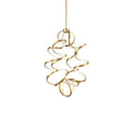Kuzco Synergy 34-in Antique Brass Led Chandeliers