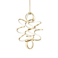 Kuzco Synergy 41-in Antique Brass Led Chandeliers