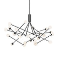 Kuzco Moto 56-in Black Led Chandeliers