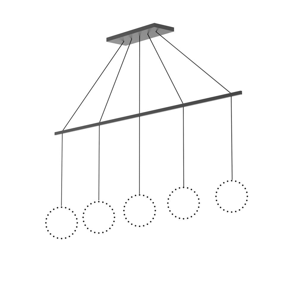 Kuzco Marquee Black Linear Pendant Canopy System