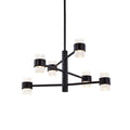 Kuzco Copenhagen 24-in (3 Tier) Black Led Exterior Pendant