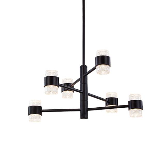 Kuzco Copenhagen 24-in (3 Tier) Black Led Exterior Pendant