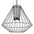 Kuzco Arctic 28-in Black Led Exterior Pendant