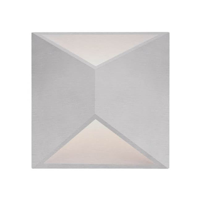Kuzco Indio 7-in Brushed Nickel Led Exterior Wall Sconce