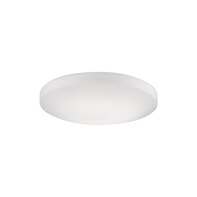 Kuzco Trafalgar 15-in White Led Flush Mount