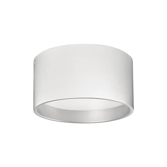Kuzco Mousinni 14-in White Led Flush Mount