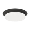 Kuzco Stockton 6-in Black Led Flush Mount