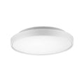 Kuzco Brunswick 18-in White Led Flush Mount