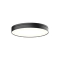 Kuzco Novel 5-in Black Led Flush Mount