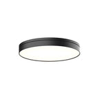 Kuzco Novel 5-in Black Led Flush Mount